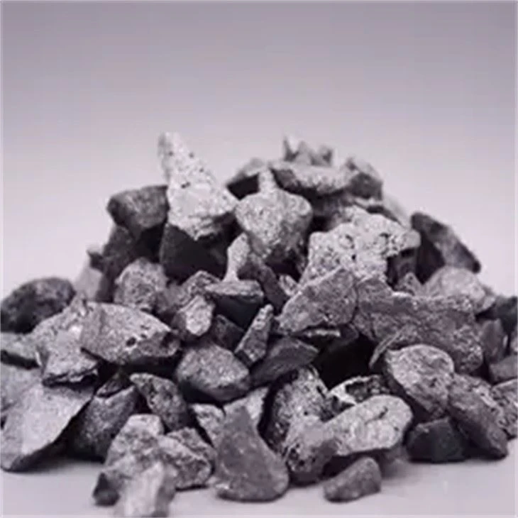 Inoculante di magnesio ferrosilicio FeSiMg26re0.7 grigio argento