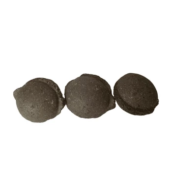 Bricchetto SiC nero con sfera in carburo di silicio